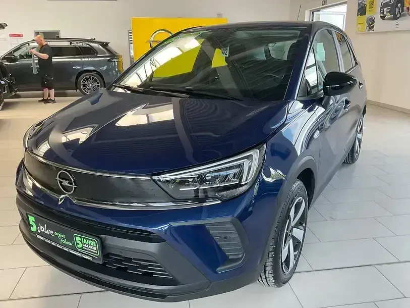 Gebraucht Opel Crossland Edition 83 PS (61 kW) 2022 Nautic blau SUV