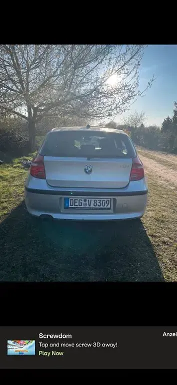 Używany BMW 116 122 KM (89 kW) 2008 Srebrny Hatchback