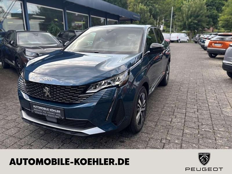 Blau Gebraucht 2023 Peugeot 3008 Allure SUV | 24.850 € (Fairer Preis) - Bild 1/4