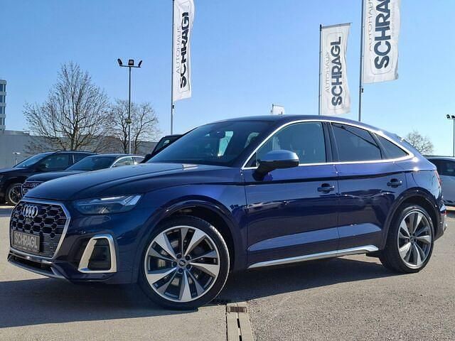 Gebraucht Audi SQ5 Ambiente 341 PS (250 kW) 2023 Navarrablau metallic SUV