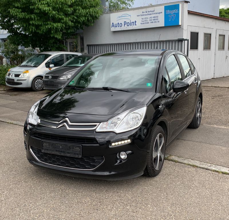 Schwarz Gebraucht 2017 Citroën C3 SELECTION Kleinwagen | 4.650 € (Fairer Preis) - Bild 1/4