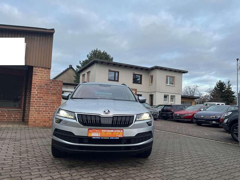 Gebraucht Skoda Karoq Ambition 150 PS (110 kW) 2021 Brilliantsilber metallic SUV