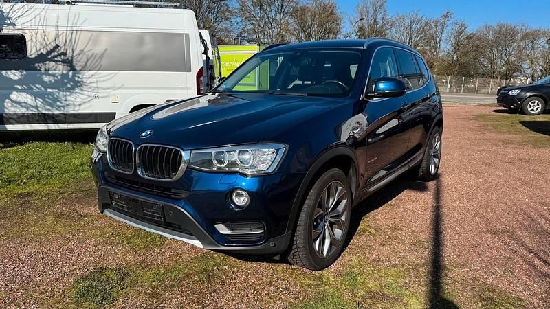Second-hand BMW X3 258 CP (189 kW) 2017 Albastru SUV