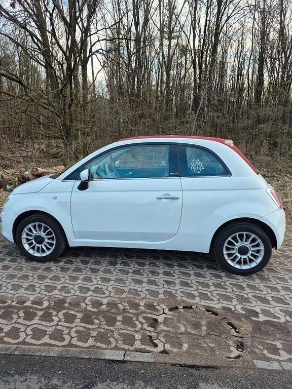 Gebraucht Fiat 500C Lounge 101 PS (74 kW) 2012 Weiß Cabrio