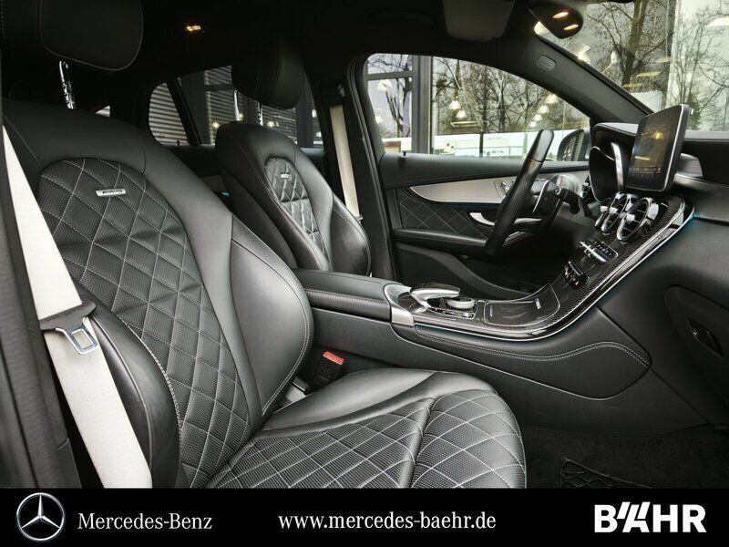 Gebraucht Mercedes GLC63 AMG AMG 510 PS (375 kW) 2018 Lack selenitgrau (metallic) SUV
