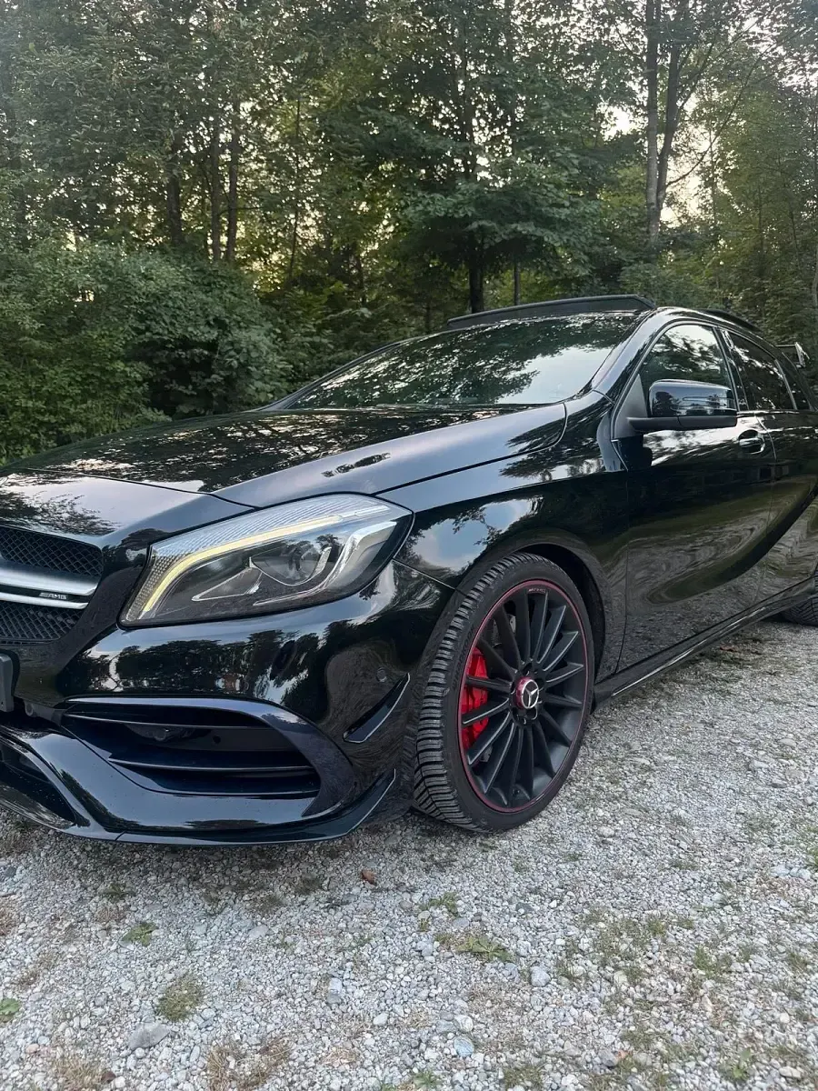 Gebraucht Mercedes A45 AMG AMG 381 PS (280 kW) 2016 Schwarz Kleinwagen