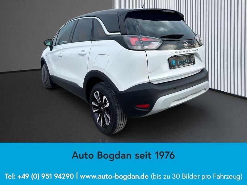Gebraucht Opel Crossland Elegance 110 PS (80 kW) 2024 Weiß /schwarz SUV