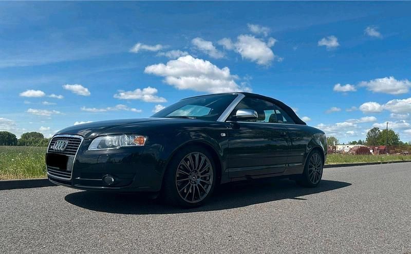 Schwarz Gebraucht 2006 Audi A4 Cabriolet Exclusive Cabrio | 8.900 € (Superpreis) - Bild 1/4