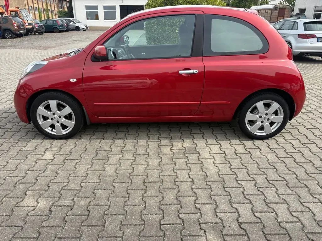 Gebraucht Nissan Micra I-Way 65 PS (47 kW) 2010 Rot Kleinwagen