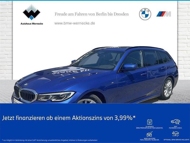 M portimao blau Gebraucht 2020 BMW 330 M Sport Kombi | 33.929 € (Fairer Preis) - Bild 1/4