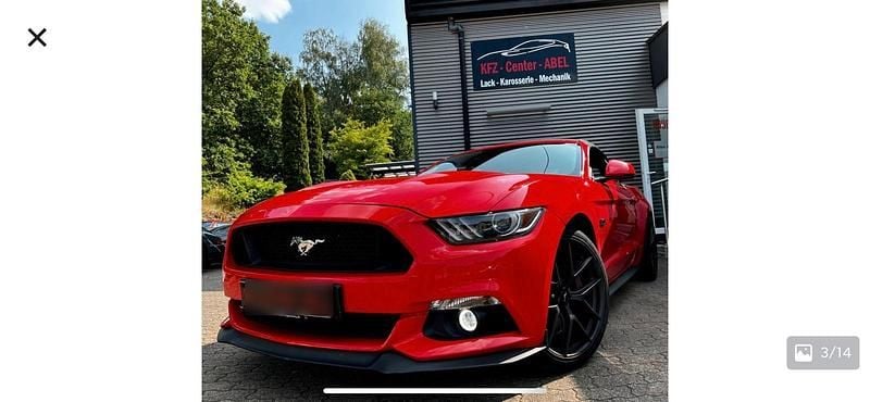 Gebraucht Ford Mustang 421 PS (309 kW) 2017 Rot Cabrio