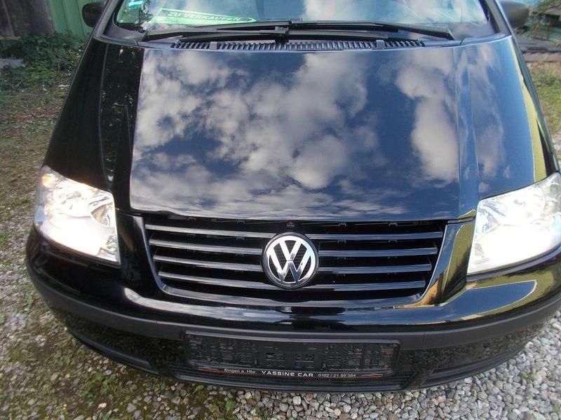 Gebraucht VW Sharan 116 PS (85 kW) 2003 Schwarz Van / Kleinbus