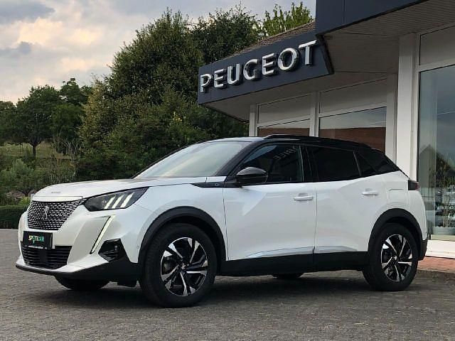 Lack weiss perlglänzend/typ au Gebraucht 2022 Peugeot e-2008 GT SUV | 18.880 € (Fairer Preis) - Bild 1/4