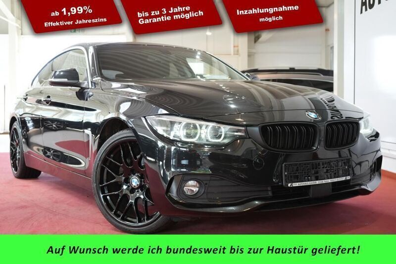 Schwarz Gebraucht 2018 BMW 420 Gran Coupé Advantage Coupé | 20.990 € (Fairer Preis) - Bild 1/4