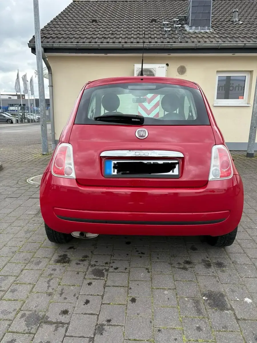 Gebraucht Fiat 500 69 PS (50 kW) 2009 Rot Cabrio