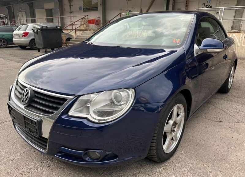 Brugt VW Eos 200 HK (147 kW) 2007 Blå Cabriolet