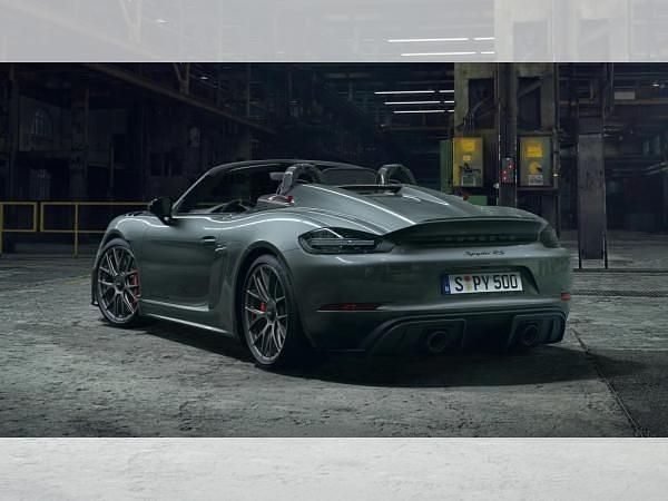 Neu Porsche 718 Spyder Chrono 500 PS (367 kW) 2025 Grau Cabrio