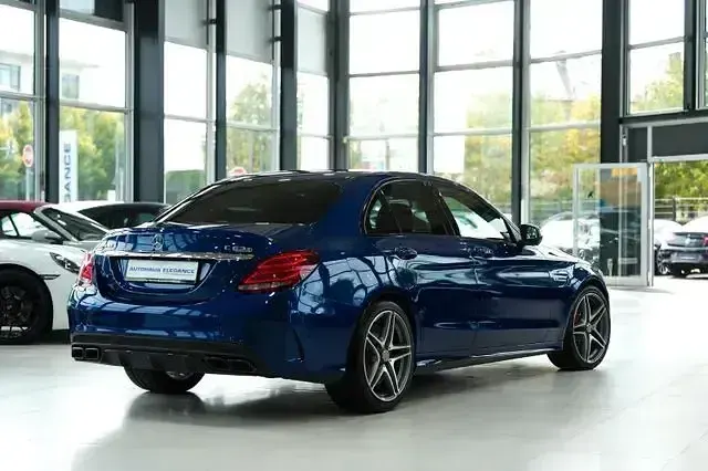Gebraucht Mercedes C63S AMG AMG 510 PS (375 kW) 2017 Blau Limousine