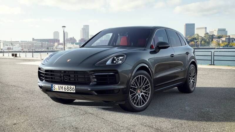 Chromitschwarzmetallic Gebraucht 2023 Porsche Cayenne Platinum Edition SUV | 89.890 € (Fairer Preis) - Bild 1/4