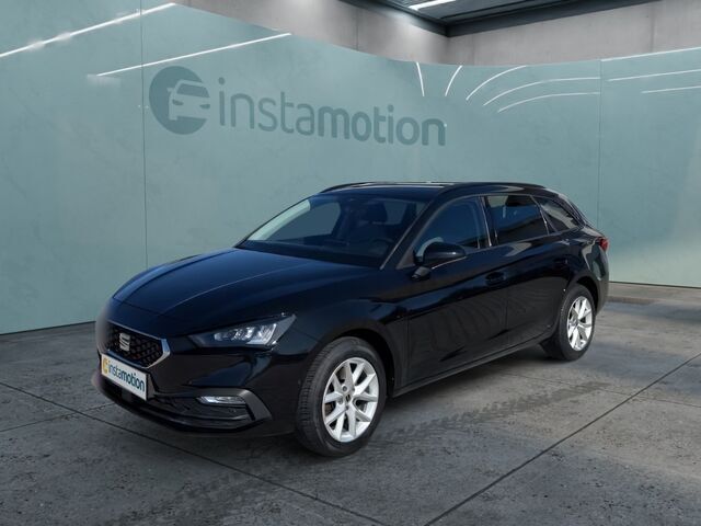 Gebraucht Seat Leon Style 150 PS (110 kW) 2021 Schwarz Van / Kleinbus