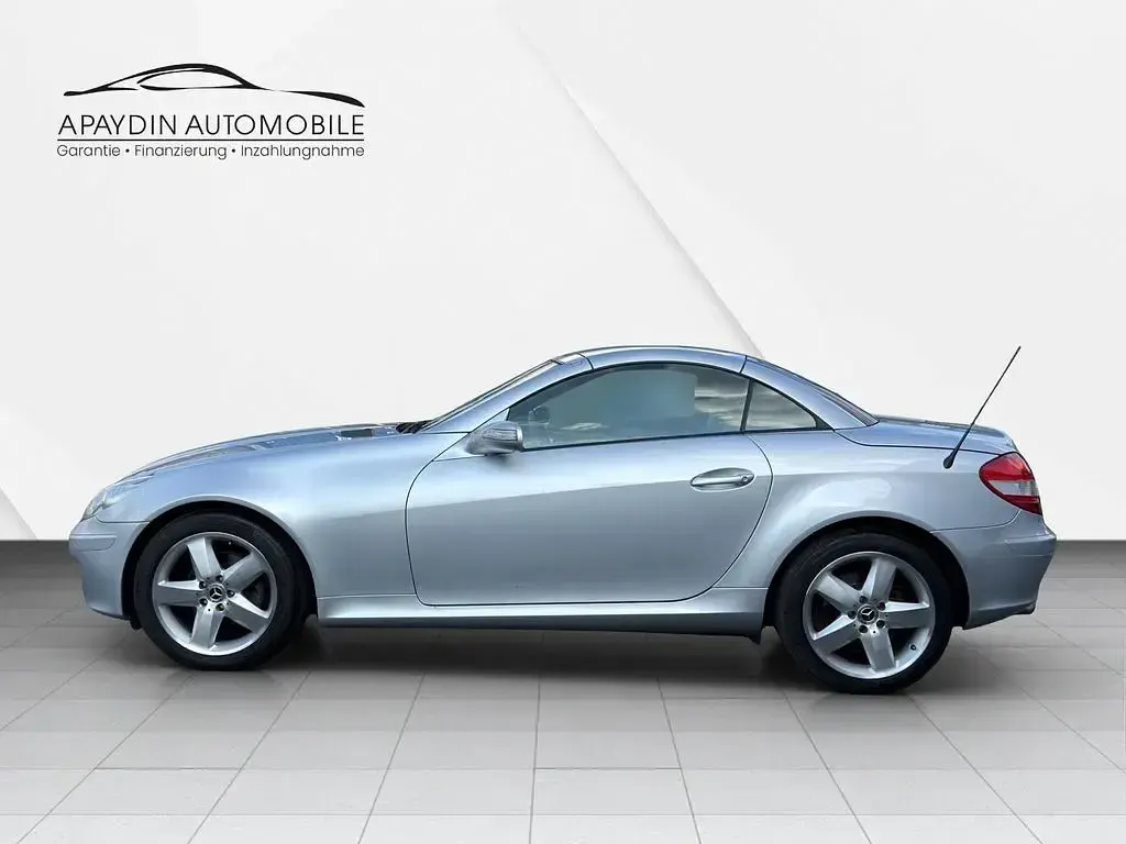 Gebraucht Mercedes SLK200 163 PS (119 kW) 2006 Silber Cabrio