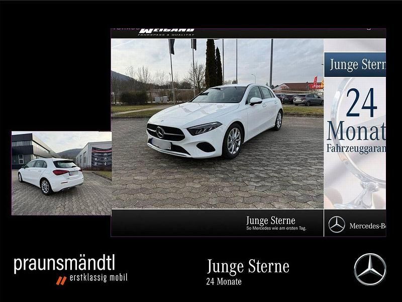 Unilack polarweiß Gebraucht 2024 Mercedes A180 Advanced Plus Limousine | 27.900 € (Guter Preis) - Bild 1/4