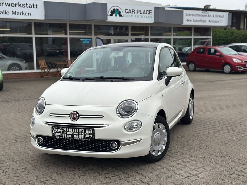Weiß Gebraucht 2016 Fiat 500 Lounge Kleinwagen | 9.299 € (Fairer Preis) - Bild 1/4