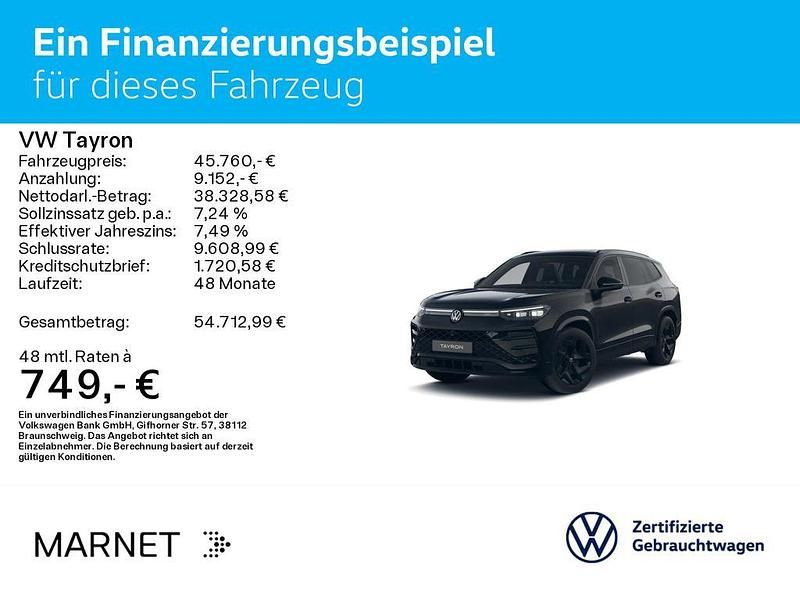 Gebraucht VW Tayron Style 150 PS (110 kW) 2025 Grenadillschwarz metallic SUV