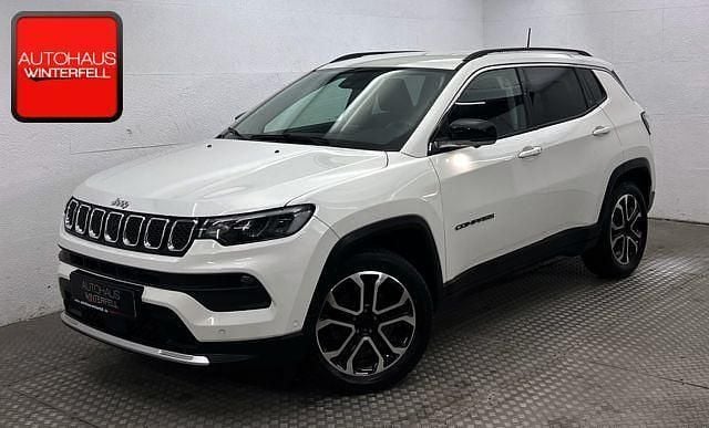Alpine white Gebraucht 2022 Jeep Compass Limited SUV | 22.880 € (Superpreis) - Bild 1/4