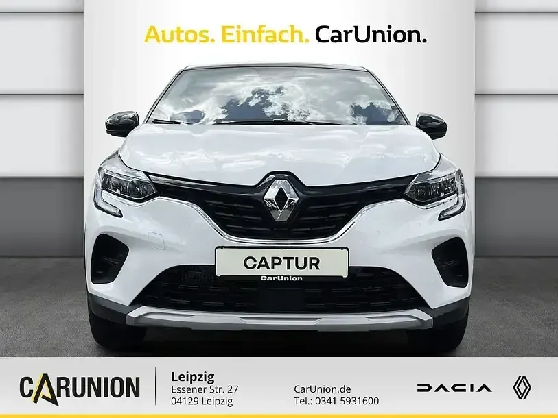 Gebraucht Renault Captur Evolution 140 PS (102 kW) 2024 Perlmuttweiß metallic, black pearlschwarz metall (schwarz) SUV
