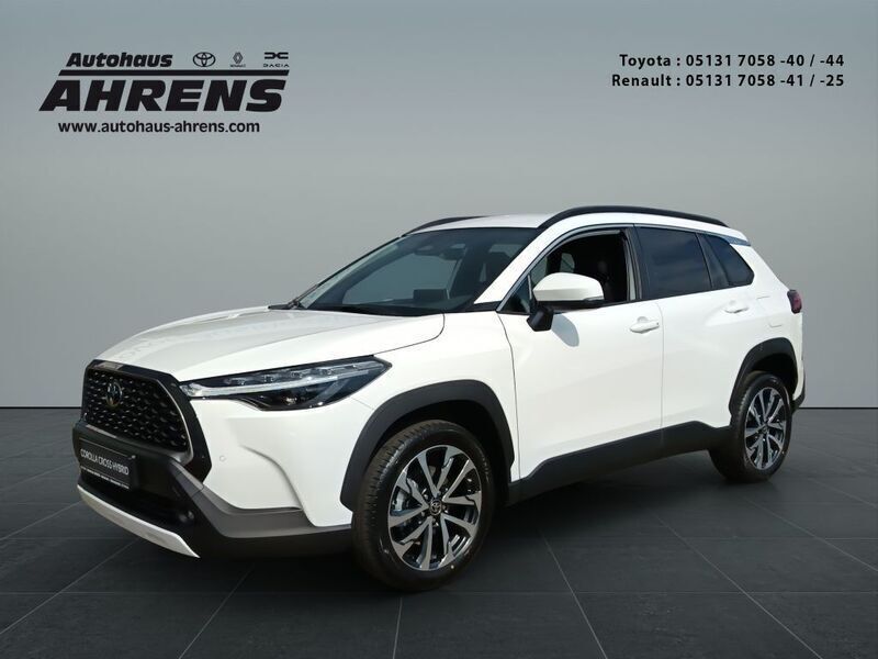 Schneeweiß Gebraucht 2025 Toyota Corolla Cross SUV | 35.500 € (Fairer Preis) - Bild 1/4