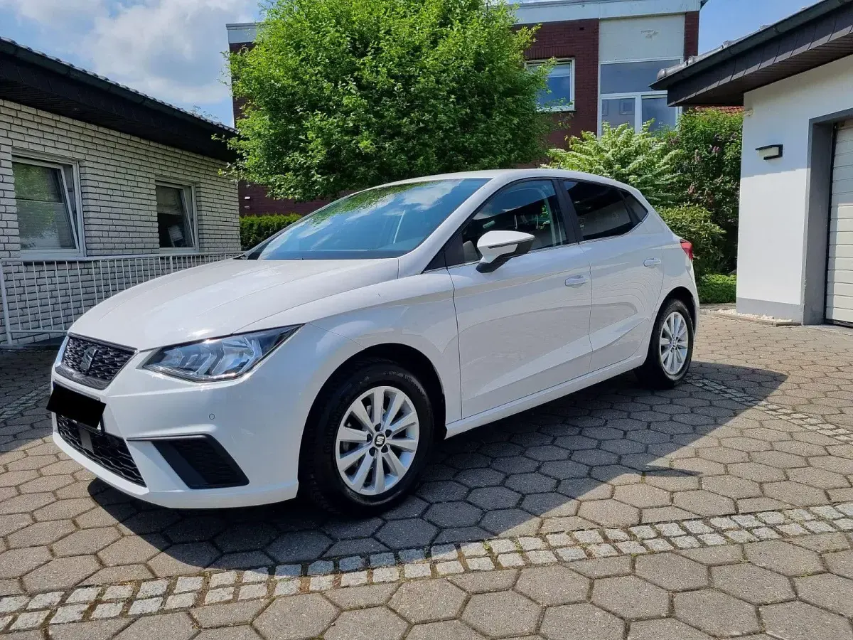 Gebraucht Seat Ibiza Style 95 PS (69 kW) 2019 Weiß Kleinwagen