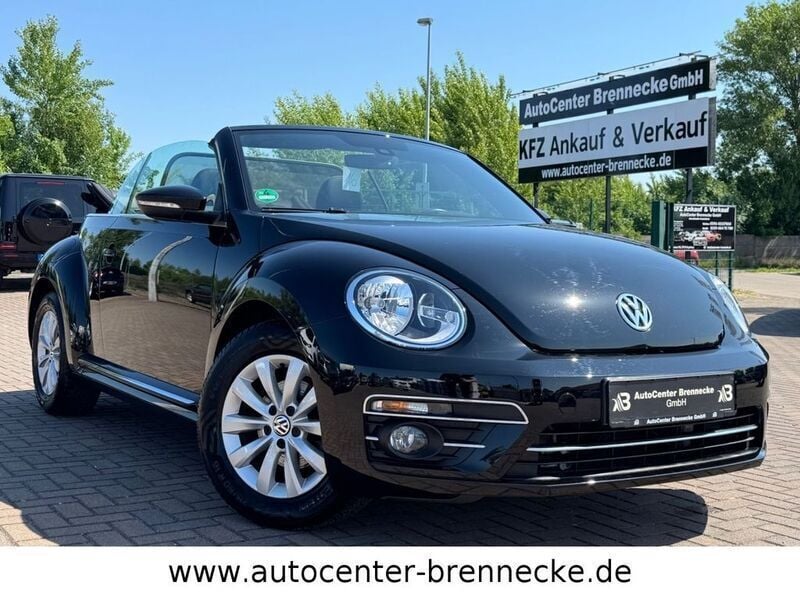 Schwarz Gebraucht 2017 VW Beetle Design Cabrio | 14.950 € (Fairer Preis) - Bild 1/4