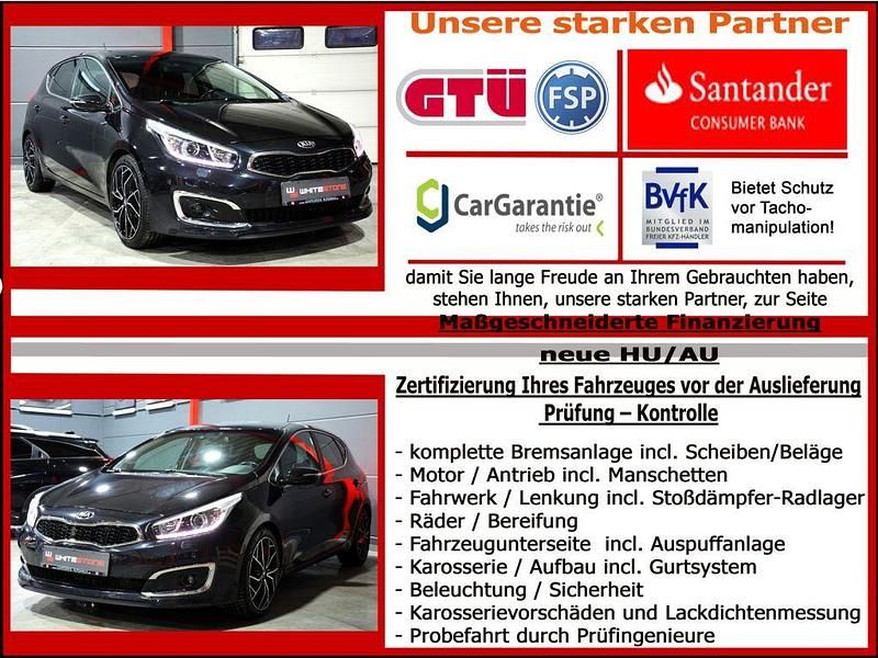 Gebraucht Kia Ceed Spirit 135 PS (99 kW) 2016 Schwarz (metallic) Kleinwagen