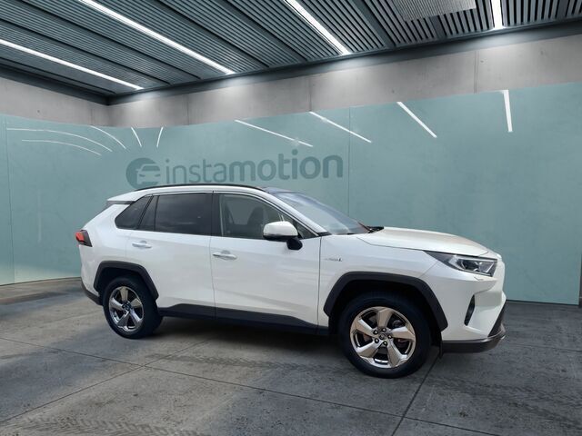 Weiß Gebraucht 2020 Toyota RAV4 Hybrid Lounge SUV | 35.540 € (Teuer) - Bild 1/2