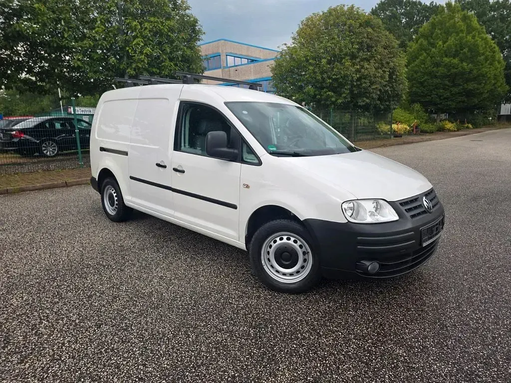 Gebraucht VW Caddy Maxi 102 PS (75 kW) 2009 Weiß Van / Kleinbus