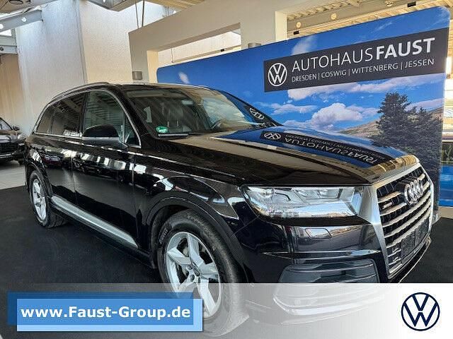 Schwarz metallic Gebraucht 2018 Audi Q7 S-Line SUV | 34.800 € (Etwas zu teuer) - Bild 1/2