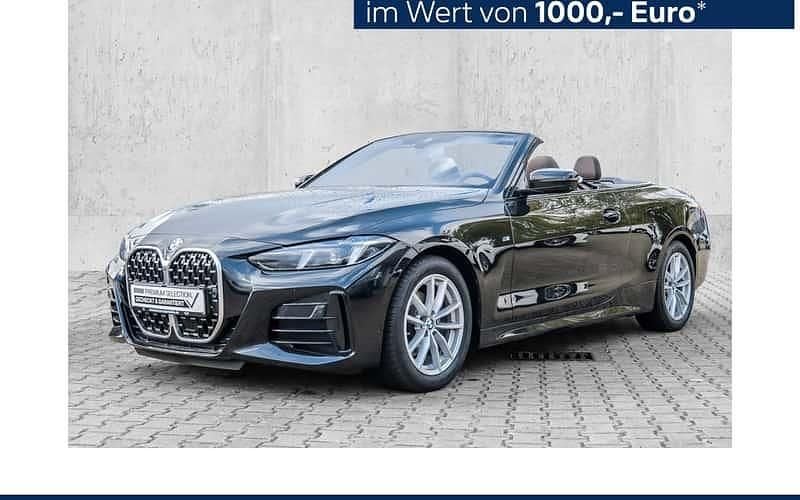 Schwarz Gebraucht 2025 BMW 420 Comfort Edition Cabrio | 51.680 € (Fairer Preis) - Bild 1/4