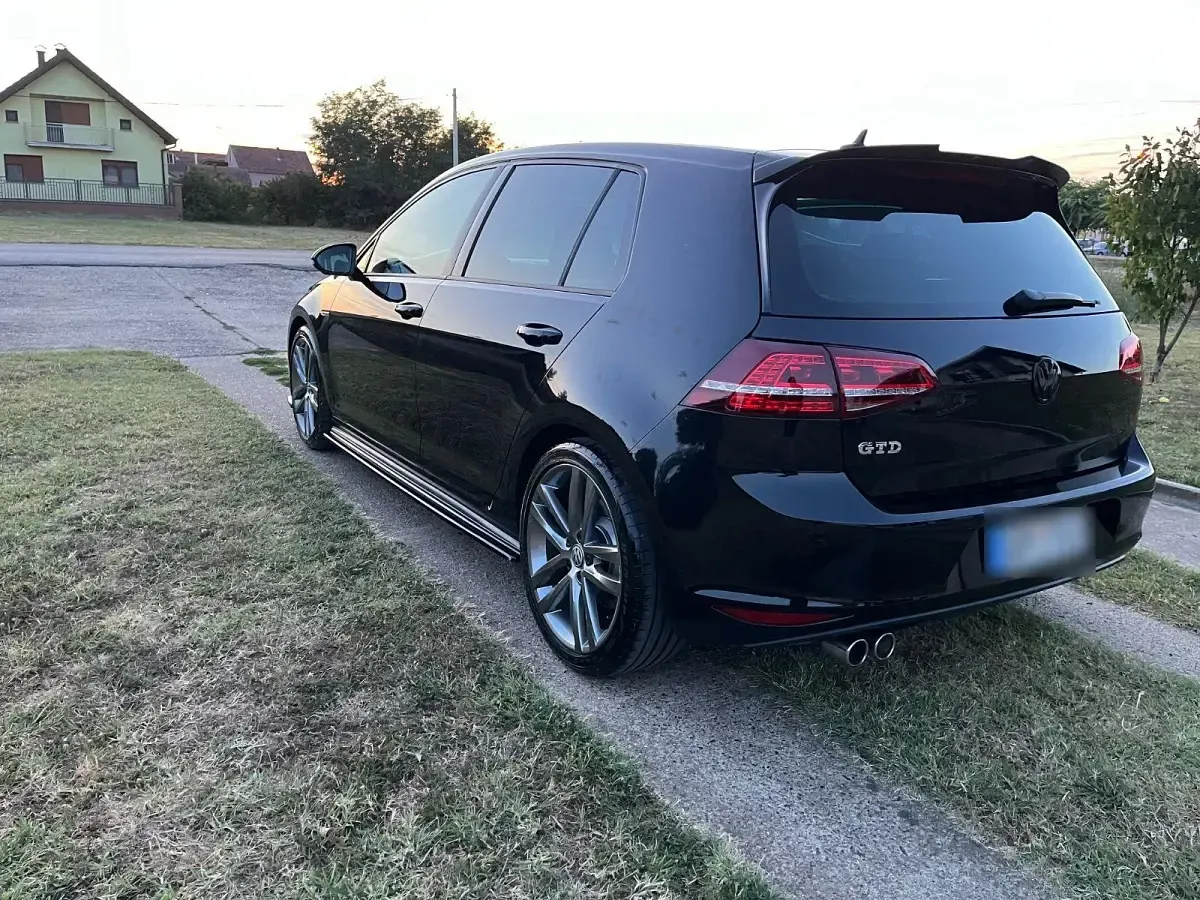 Gebraucht VW Golf VII GTD 184 PS (135 kW) 2014 Schwarz Limousine