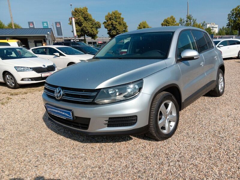 Silber Gebraucht 2014 VW Tiguan Trendline SUV | 10.990 € (Guter Preis) - Bild 1/4