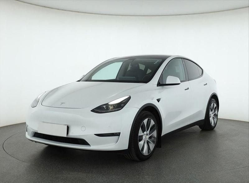 Gebraucht Tesla Model Y Long Range AWD 378 kW (514 PS) 2021 Weiß SUV