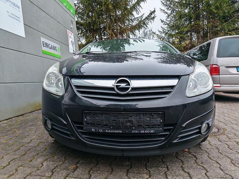 Gebraucht Opel Corsa 80 PS (58 kW) 2009 Schwarz Kleinwagen