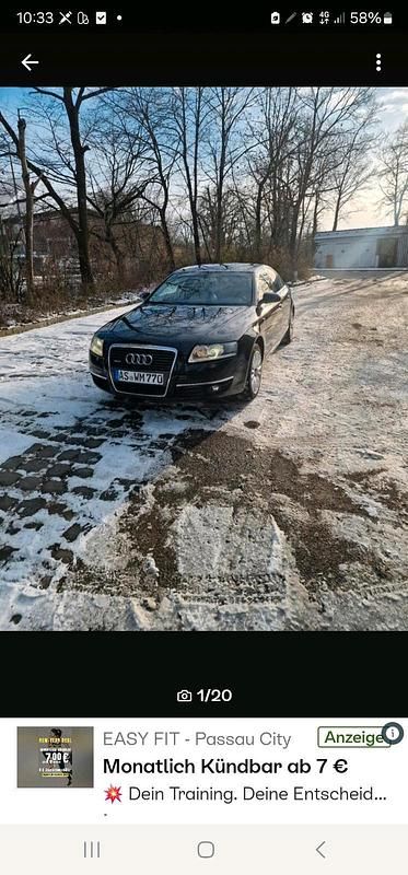 Schwarz Gebraucht 2005 Audi A6 Limousine | 3.700 € (Fairer Preis) - Bild 1/4