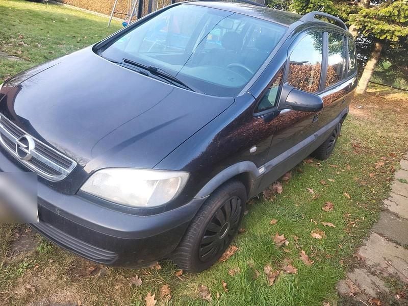 Schwarz Gebraucht 2004 Opel Zafira Van / Kleinbus | 890 € (Guter Preis) - Bild 1/4