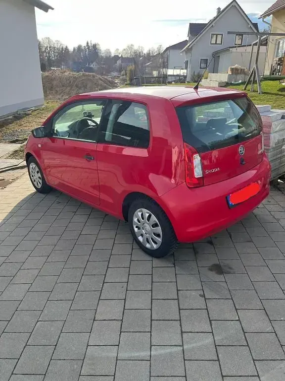 Gebraucht Skoda Citigo Active 60 PS (44 kW) 2013 Rot Kleinwagen