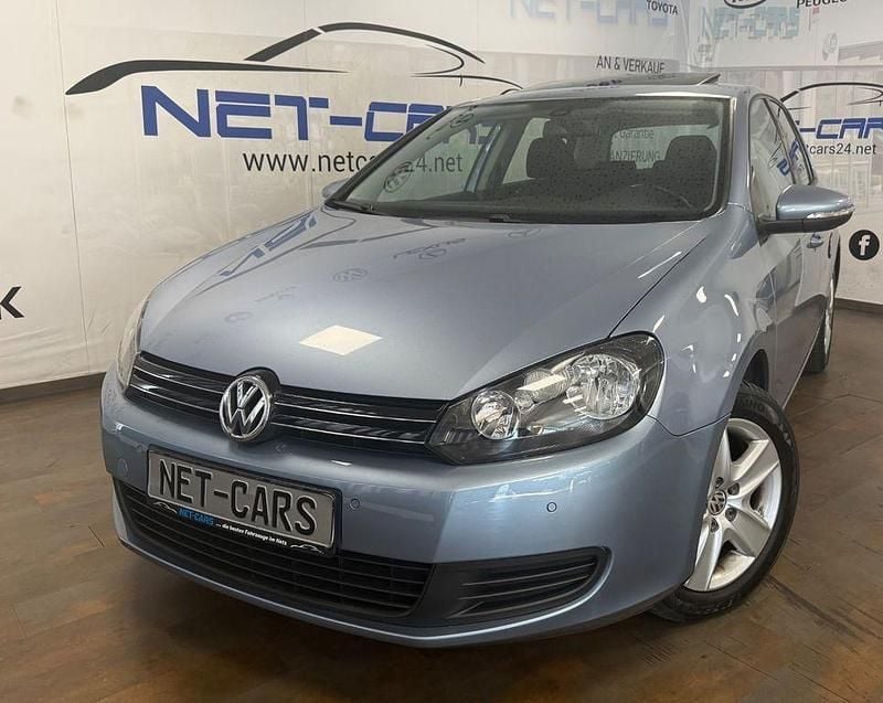 Blau Gebraucht 2010 VW Golf VI Comfortline Limousine | 5.950 € (Fairer Preis) - Bild 1/3