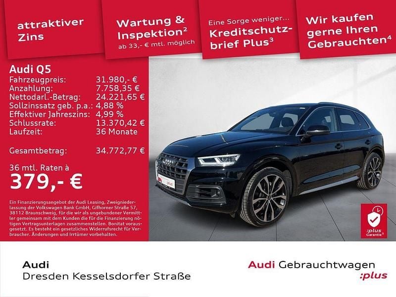 Gebraucht Audi Q5 Sport 286 PS (210 kW) 2020 Brillantschwarz SUV
