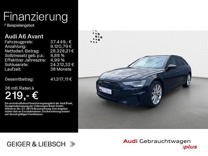 Gebraucht Audi A6 S-Line 204 PS (150 kW) 2023 Firmamentblau metallic Kombi