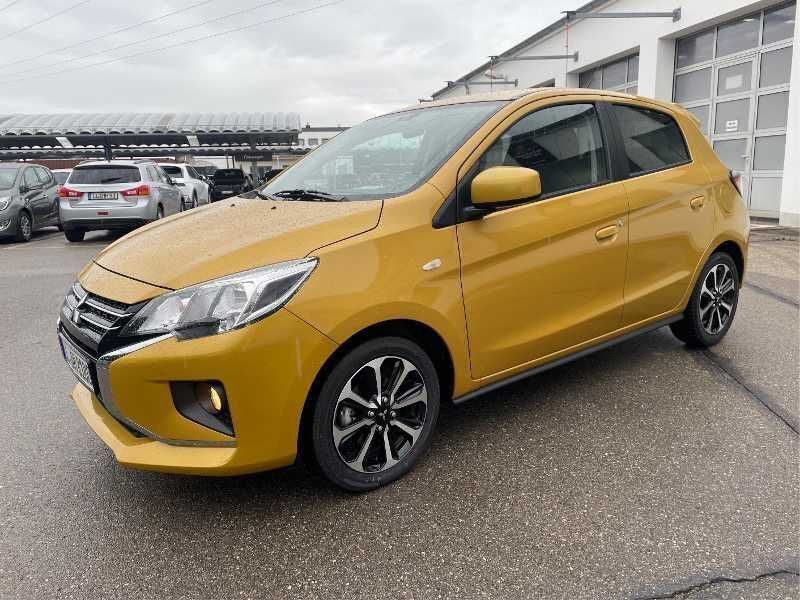 Gelb Gebraucht 2024 Mitsubishi Space Star Select+ Limousine | 15.590 € (Etwas zu teuer) - Bild 1/4