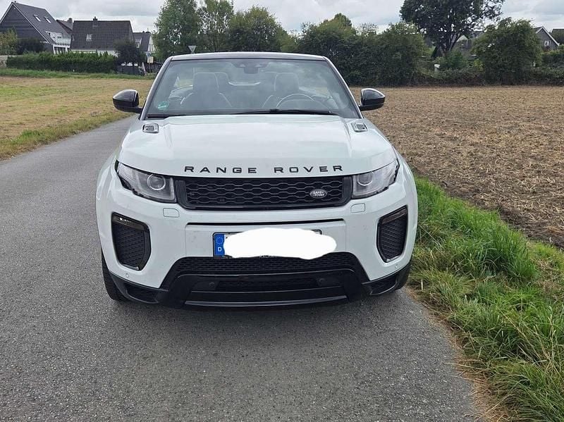 Weiß Gebraucht 2018 Land Rover Range Rover evoque HSE Dynamic Cabrio | 31.500 € (Superpreis) - Bild 1/4